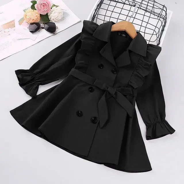 Heidi-Mode | Rüschentrenchcoats für Mädchen - Image 8