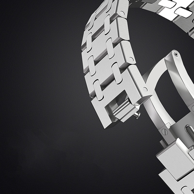 Heidi-Mode | Rvs Band für Samsung Watch Ultra mit Luxus Doppelkettendesign - Image 5