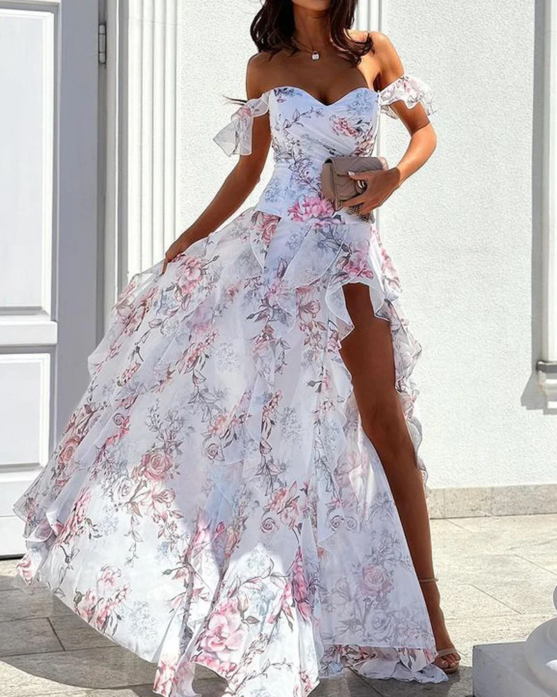 Heidi-Mode | Elegantes Geblümtes Kleid - Image 4