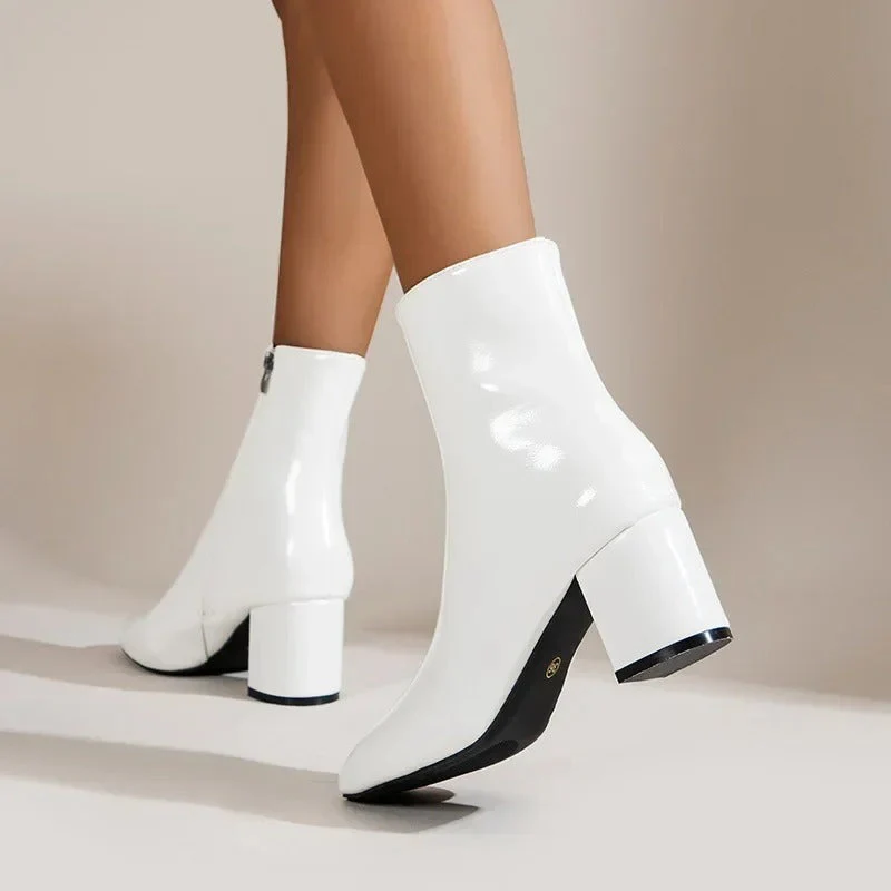 Heidi-Mode | Salomé Stylische Stiefeletten mit Blockabsatz - Image 2
