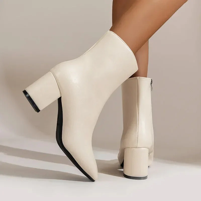 Heidi-Mode | Salomé Stylische Stiefeletten mit Blockabsatz - Image 5