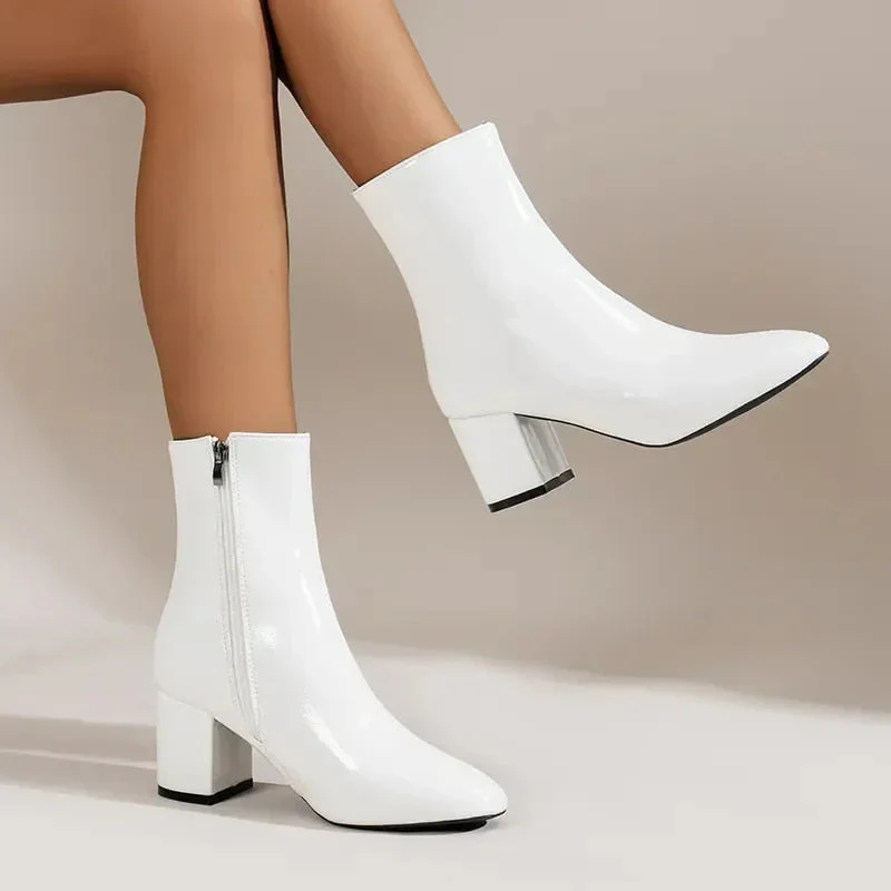 Heidi-Mode | Salomé Stylische Stiefeletten mit Blockabsatz - Image 9