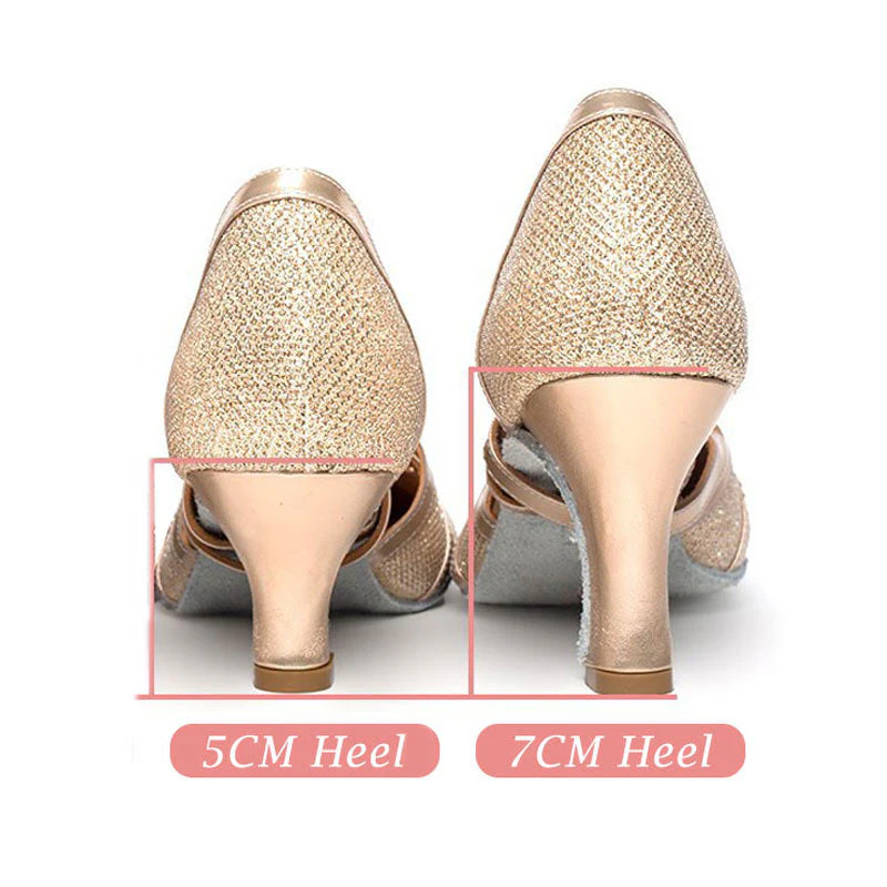 Heidi-Mode | Salsa Tanzschuhe Damen Latein Tanzschuhe 7Cm - Image 10