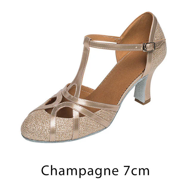 Heidi-Mode | Salsa Tanzschuhe Damen Latein Tanzschuhe 7Cm - Image 12