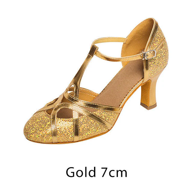 Heidi-Mode | Salsa Tanzschuhe Damen Latein Tanzschuhe 7Cm - Image 16