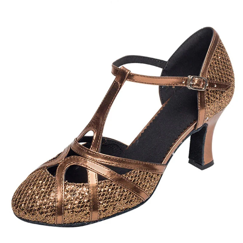 Heidi-Mode | Salsa Tanzschuhe Damen Latein Tanzschuhe 7Cm - Image 3
