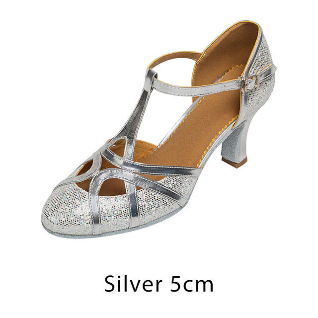 Heidi-Mode | Salsa Tanzschuhe Damen Latein Tanzschuhe 7Cm - Image 9