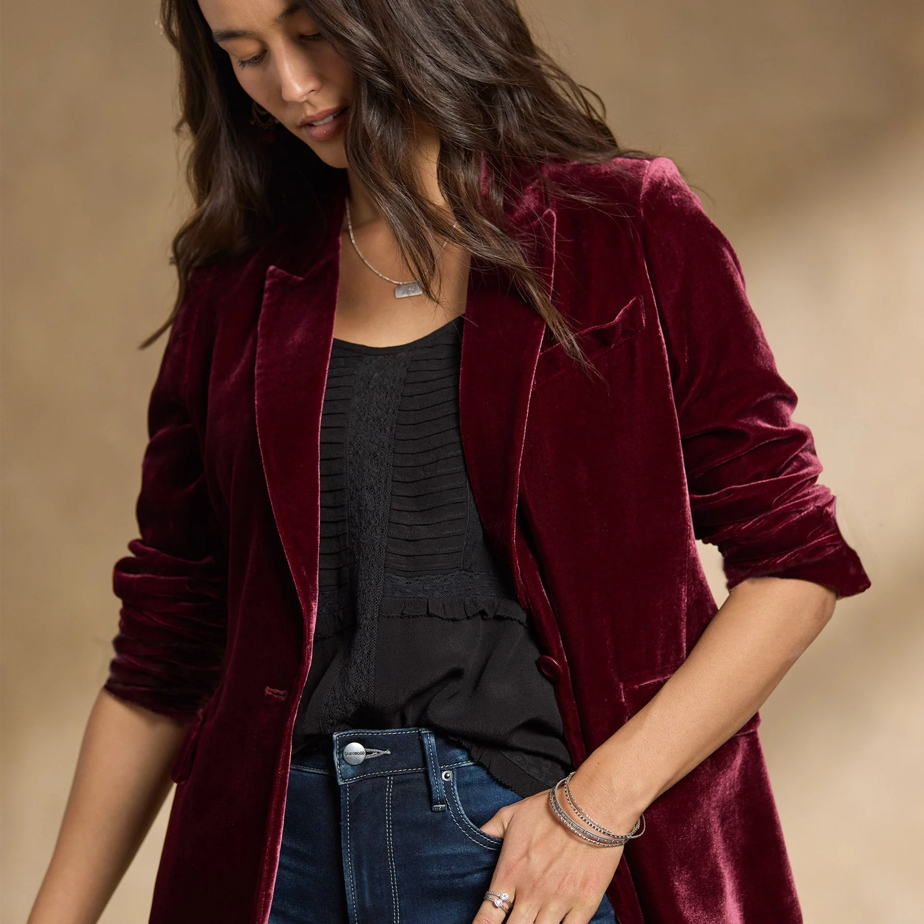 Heidi-Mode | Gestickte Samt-Herbstjacke - Image 6