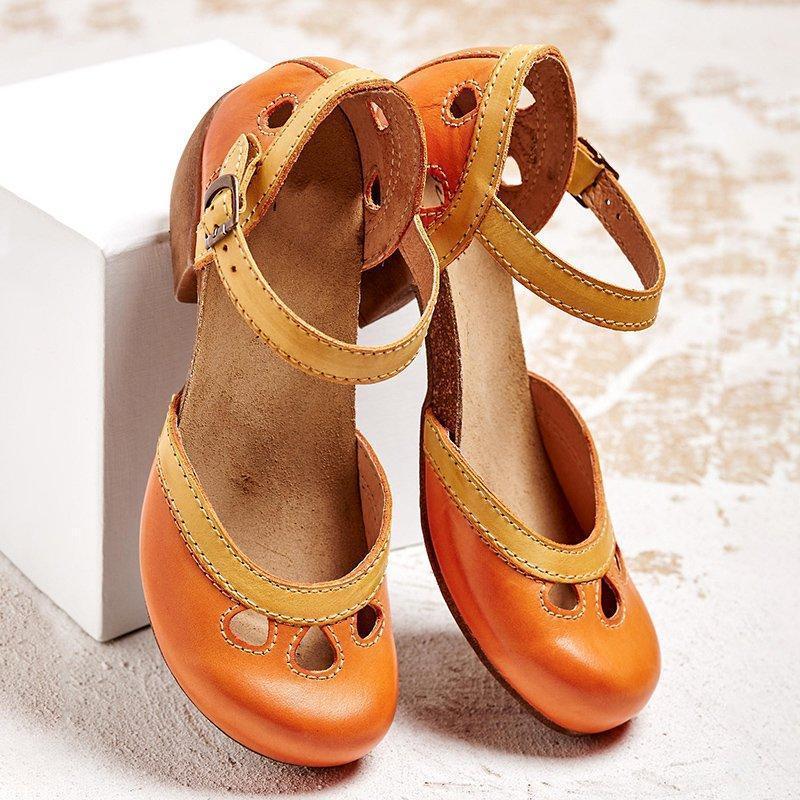 Heidi-Mode | Sandalen mit Niedrigen Absätzen - Image 7