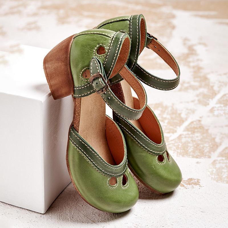 Heidi-Mode | Sandalen mit Niedrigen Absätzen - Image 9