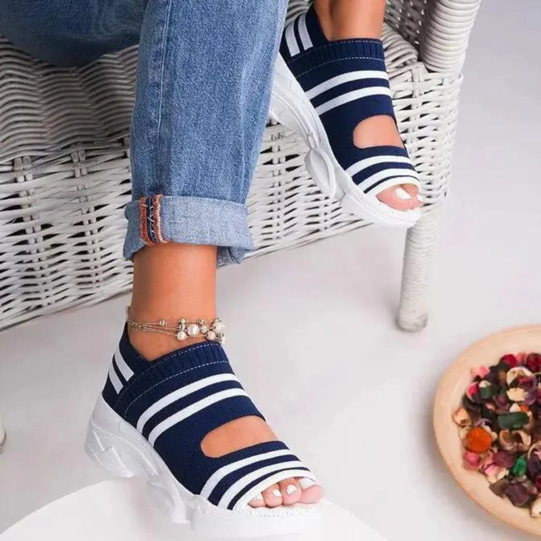 Heidi-Mode | Orthopädische Fußgewölbestütze Sandalen für Frauen - Image 10