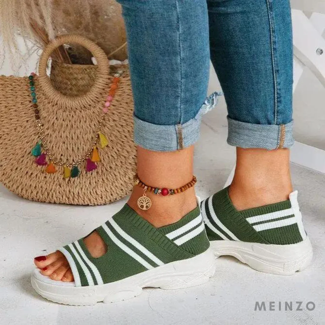 Heidi-Mode | Orthopädische Fußgewölbestütze Sandalen für Frauen - Image 3