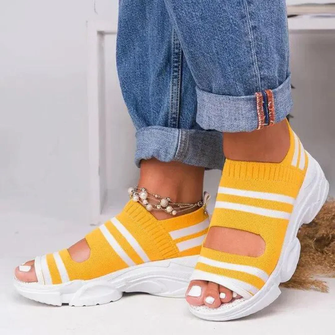 Heidi-Mode | Orthopädische Fußgewölbestütze Sandalen für Frauen - Image 4