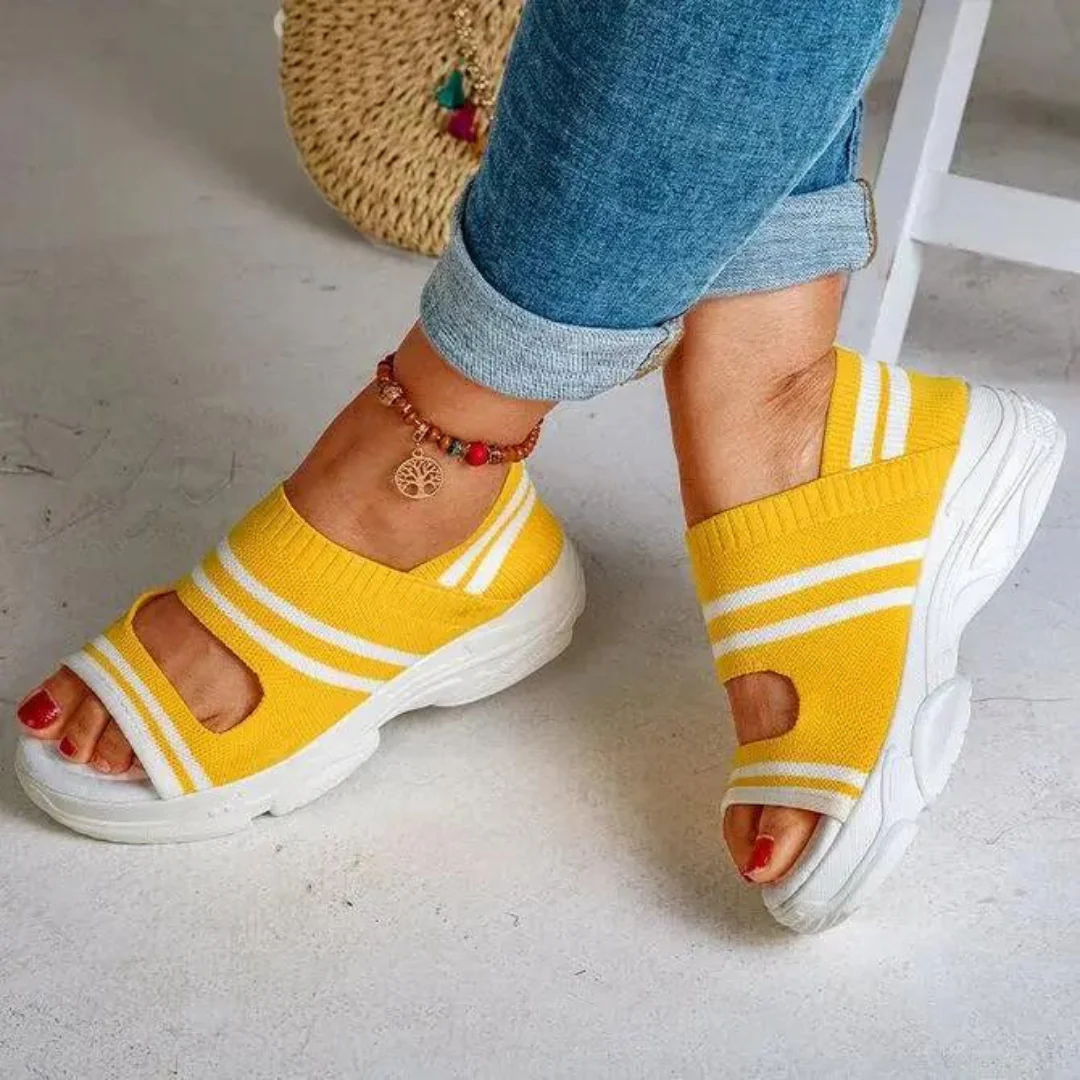 Heidi-Mode | Orthopädische Fußgewölbestütze Sandalen für Frauen - Image 7