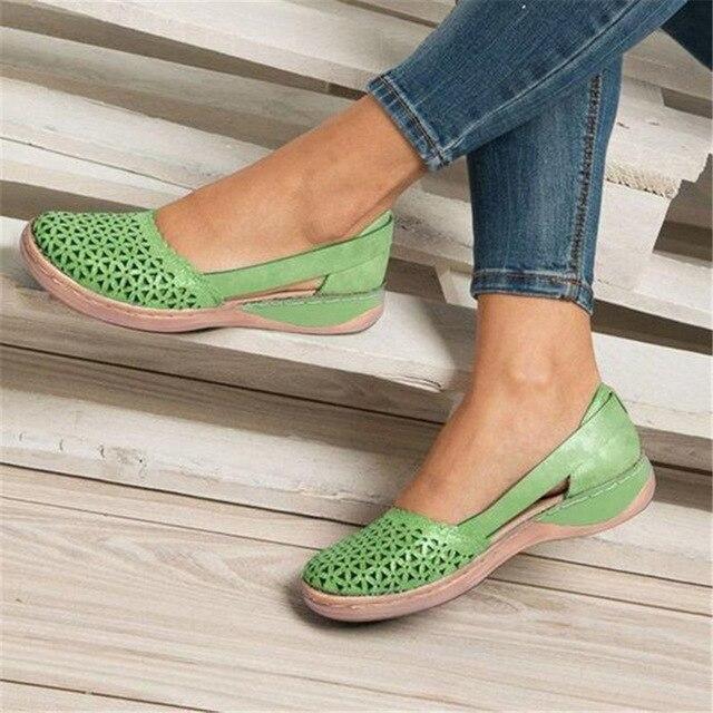 Heidi-Mode | Schicke Ballerinas Aus Leder für Damen - Image 15