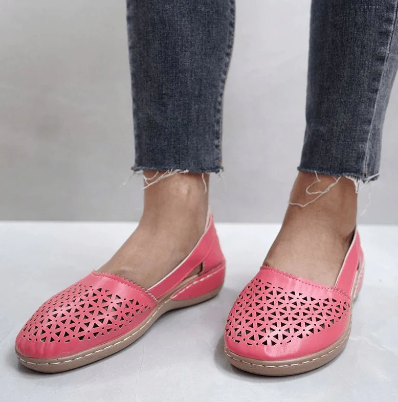 Heidi-Mode | Schicke Ballerinas Aus Leder für Damen - Image 8