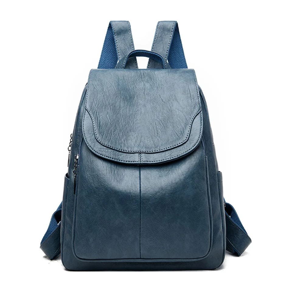 Heidi-Mode | Stylischer Leder-Rucksack mit Diebstahlschutz für Frauen - Image 2