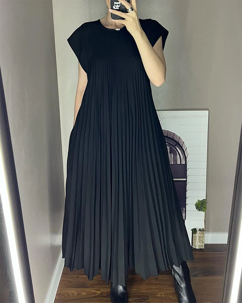 Heidi-Mode | Smarte Plissee Baumwollkleid - Image 11