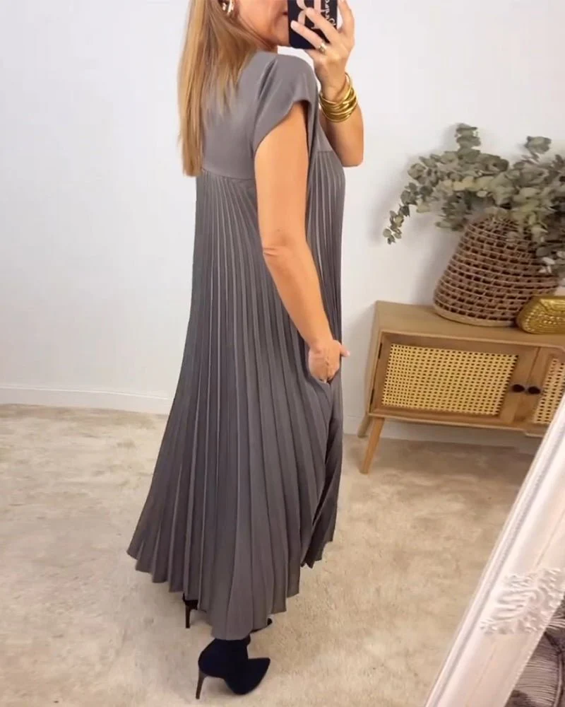 Heidi-Mode | Smarte Plissee Baumwollkleid - Image 8