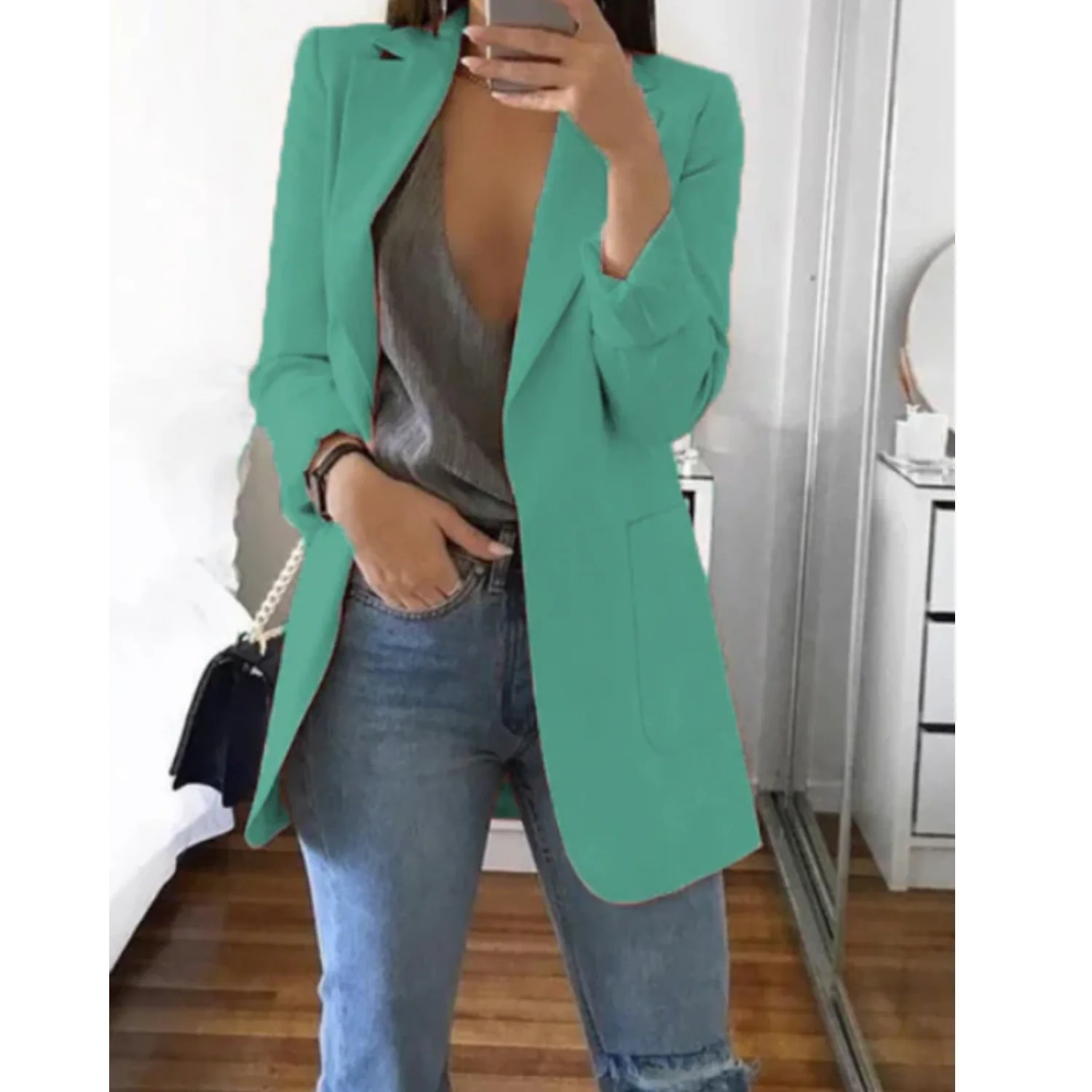 Heidi-Mode | Schmal Geschnittener Blazer Modern & Stilvoll - Image 10