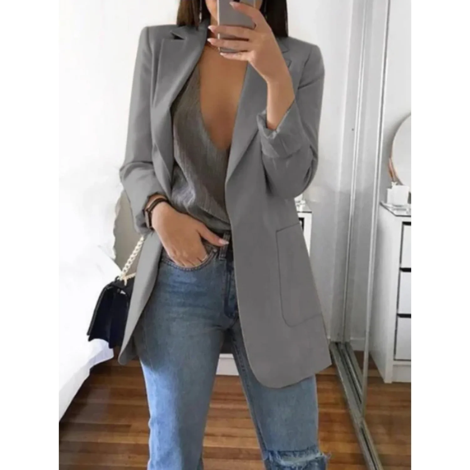 Heidi-Mode | Schmal Geschnittener Blazer Modern & Stilvoll - Image 11