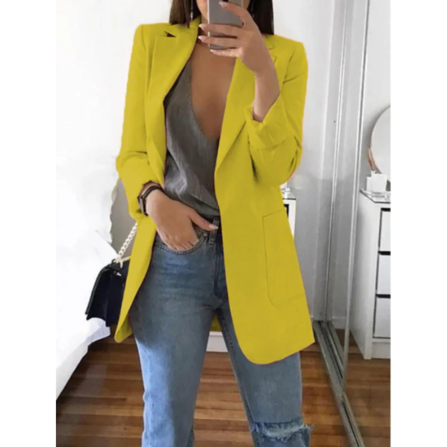 Heidi-Mode | Schmal Geschnittener Blazer Modern & Stilvoll - Image 15