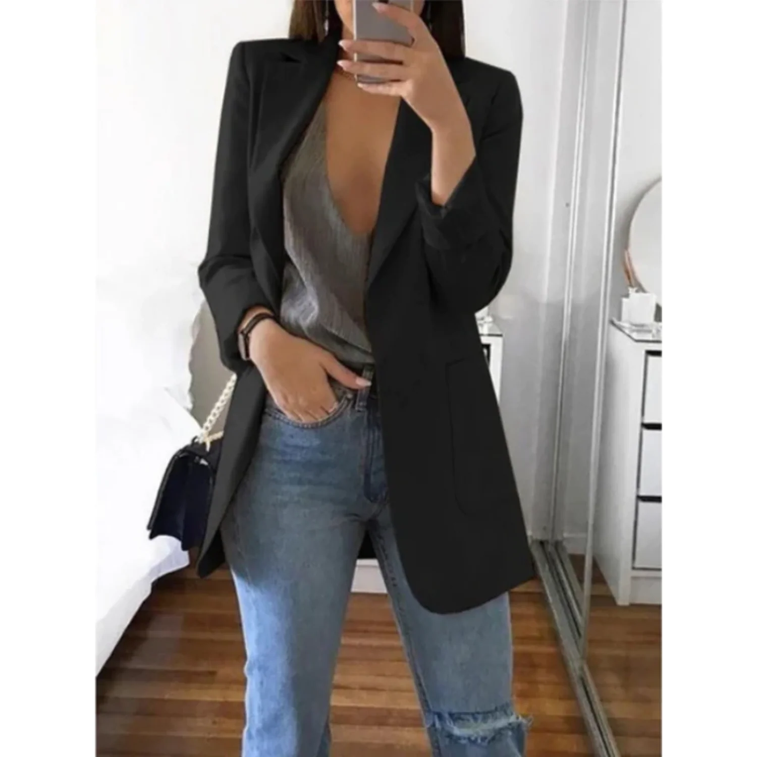 Heidi-Mode | Schmal Geschnittener Blazer Modern & Stilvoll - Image 16