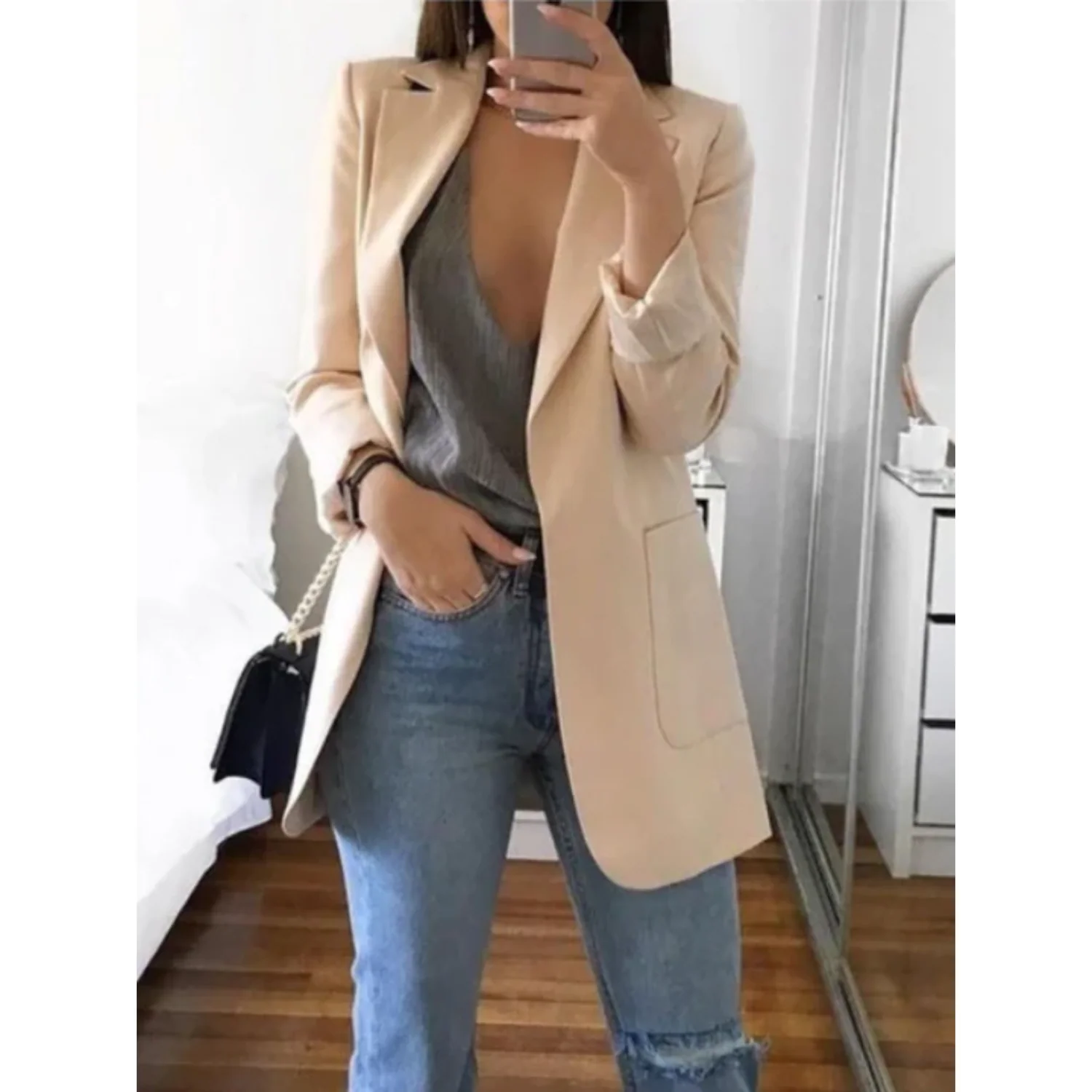 Heidi-Mode | Schmal Geschnittener Blazer Modern & Stilvoll - Image 9