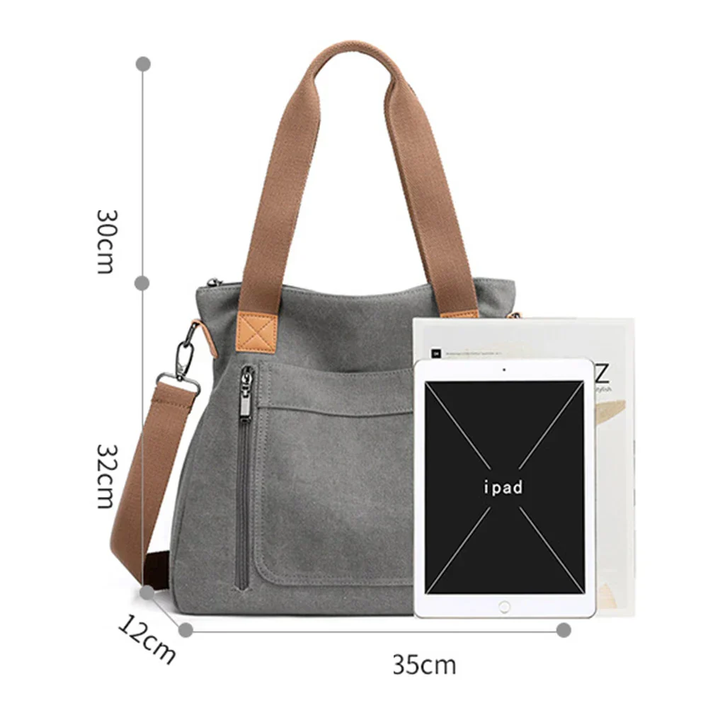 Heidi-Mode | Schultertasche Canvas - Image 3