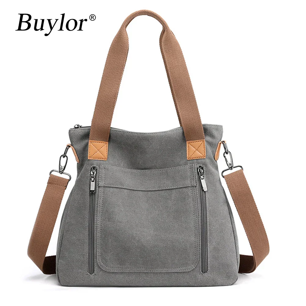 Heidi-Mode | Schultertasche Canvas - Image 7