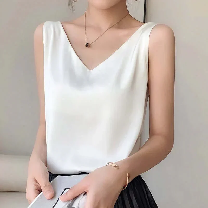 Heidi-Mode | Seidig Weiches Tanktop für Frauen - Image 5