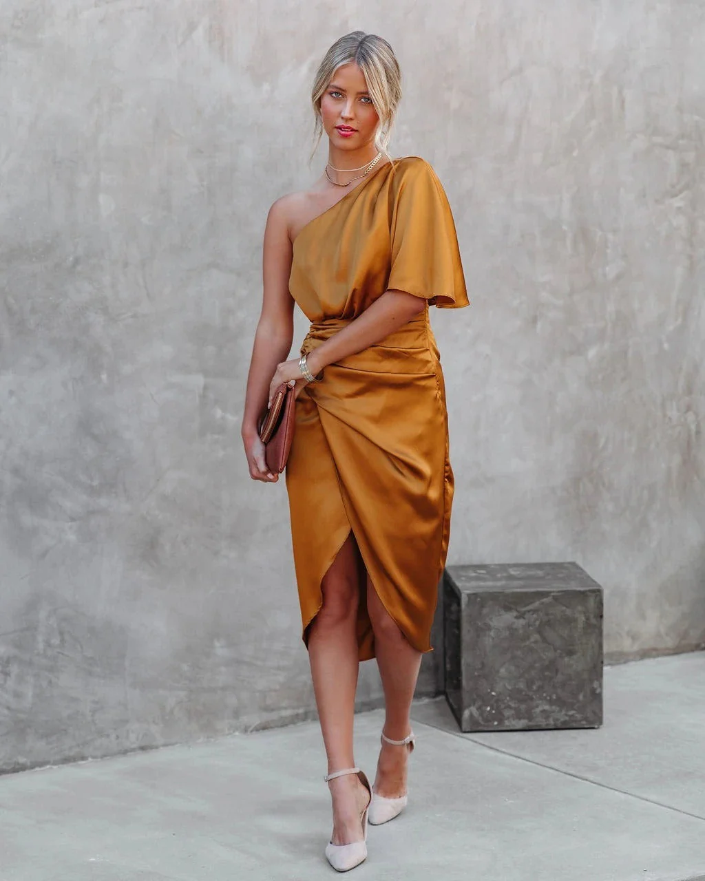Heidi-Mode | Sexiest Einäugiges Ungleichmäßiges Rockkleid Damen Abendkleid - Image 10