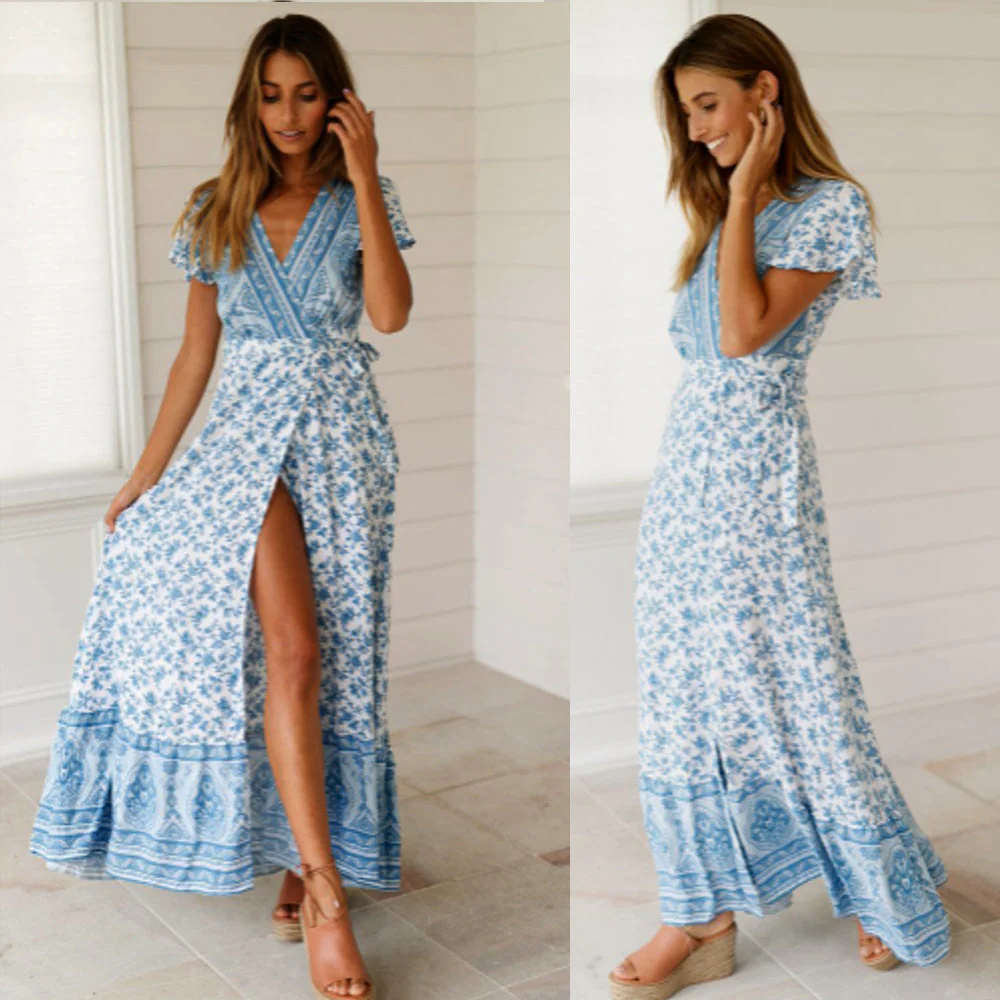 Heidi-Mode | Sexxy Kleider für Frauen Blumenkleid - Image 13