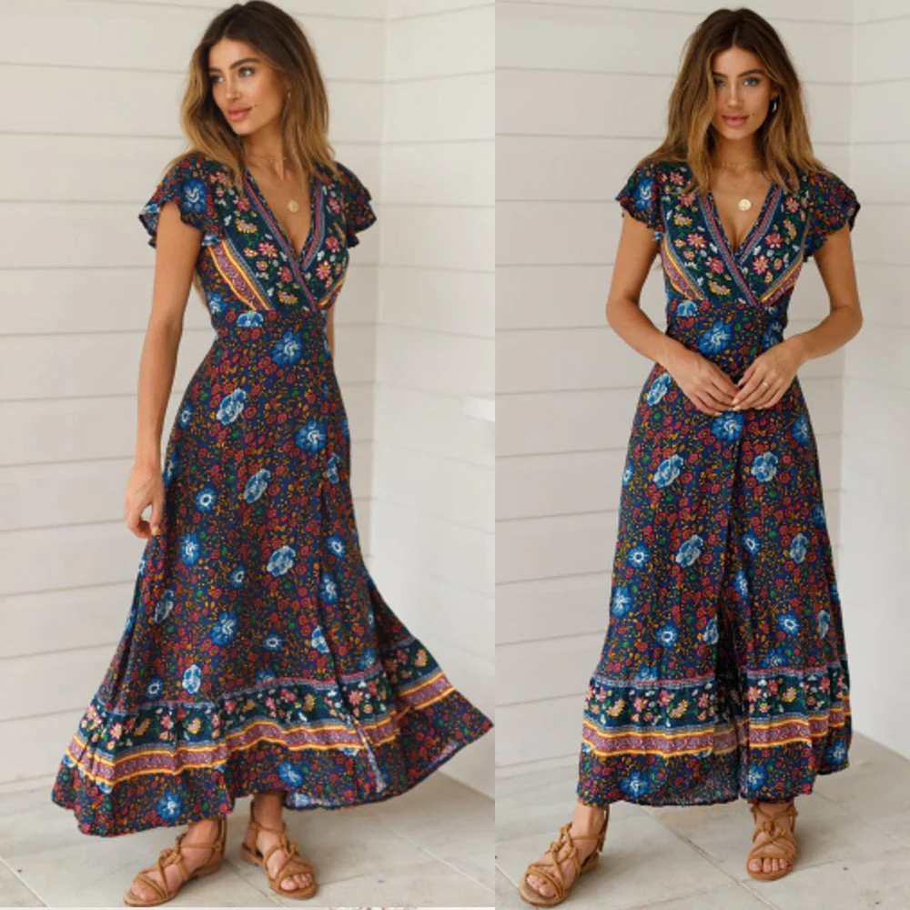 Heidi-Mode | Sexxy Kleider für Frauen Blumenkleid - Image 14