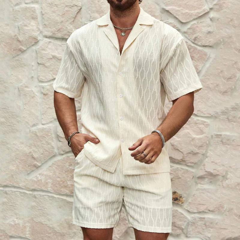 Heidi-Mode | Set Herren Sommer mit Hemd und Shorts - Image 3