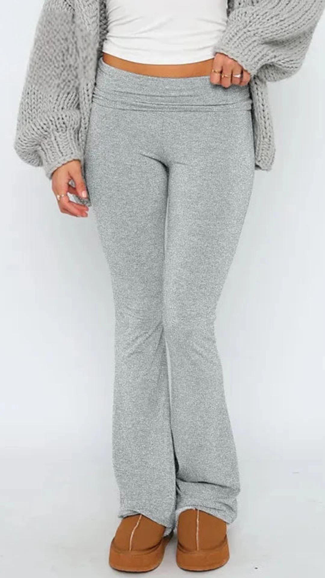 Heidi-Mode | Set Zweiteiler Aus Baumwolle für Damen mit Weitem Bein und Langen Ärmeln - Image 4