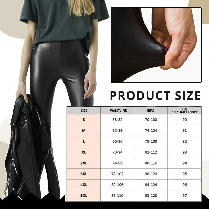 Heidi-Mode | Leder-Leggings - Image 4