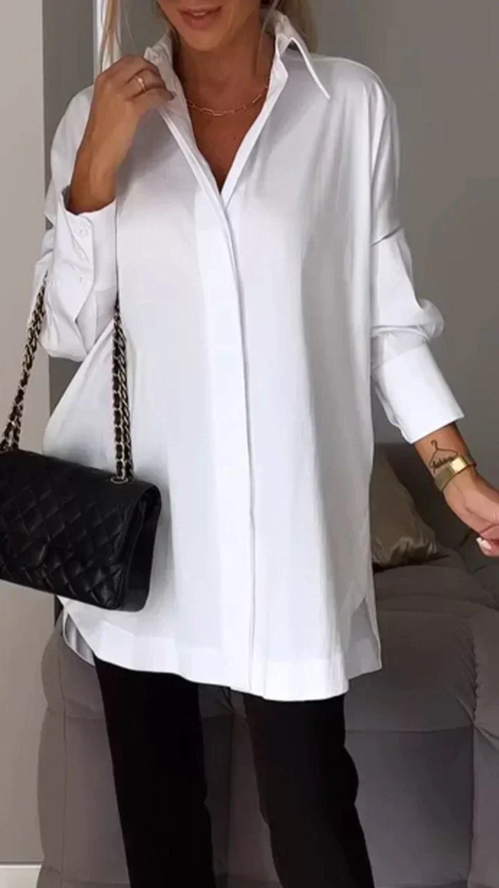 Heidi-Mode | Shirt mit Weißem Kragen - Image 2