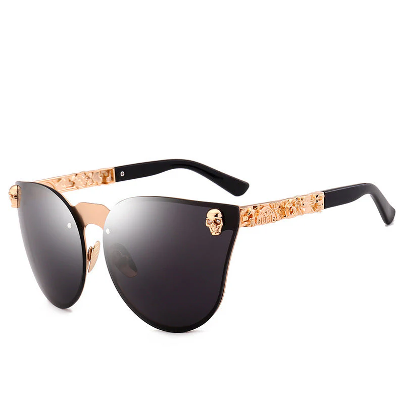 Heidi-Mode | Skull Sonnenbrille Aus Metall - Image 5