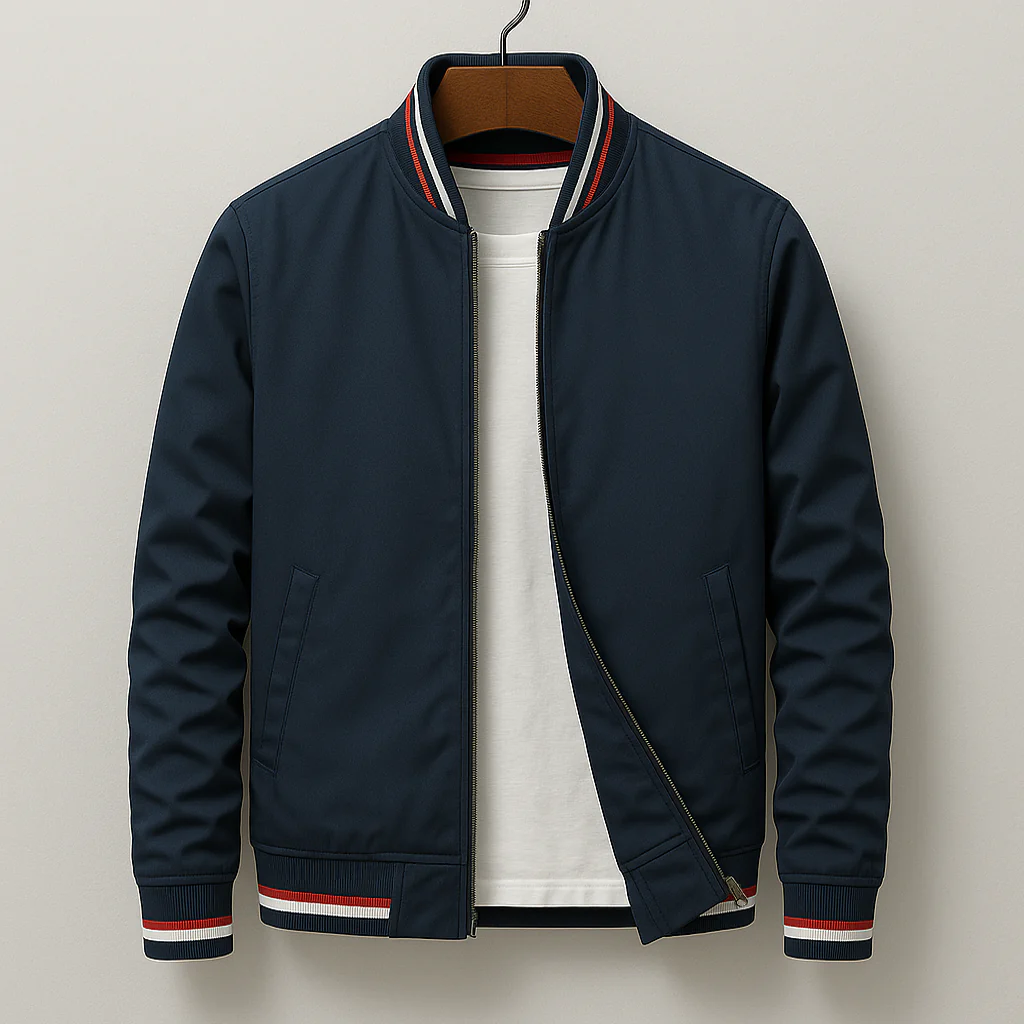 Heidi-Mode | Schlanke Leichte Herren Bomberjacke für Modernen Stil - Image 4