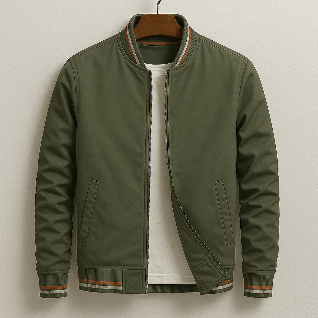Heidi-Mode | Schlanke Leichte Herren Bomberjacke für Modernen Stil - Image 5