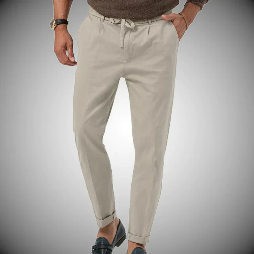 Heidi-Mode | Slim Fit Leinenhose für Herren - Image 4
