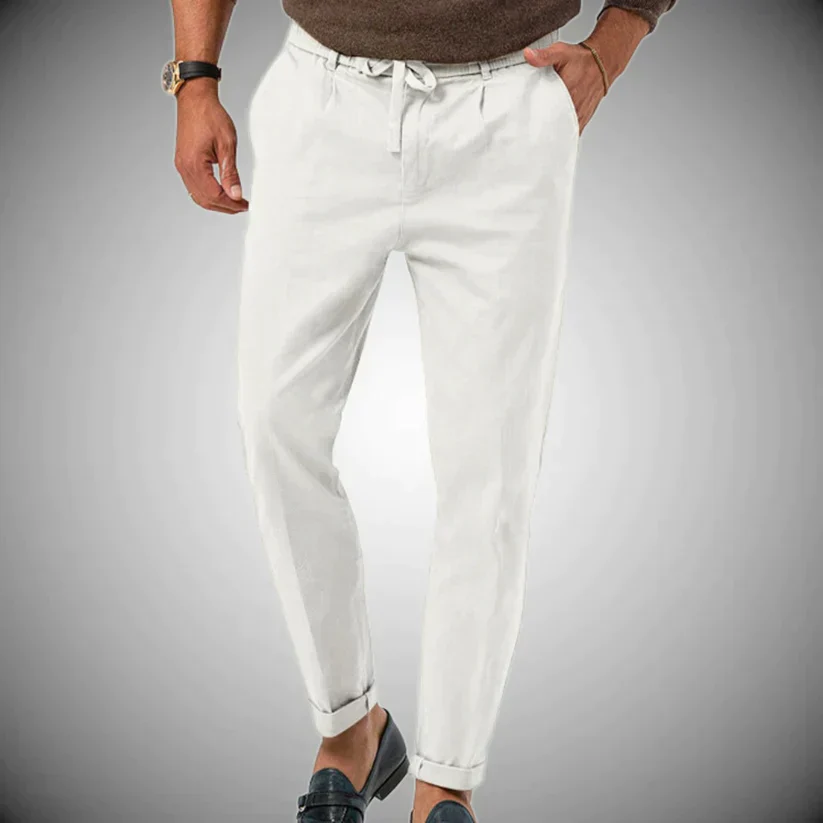 Heidi-Mode | Slim Fit Leinenhose für Herren - Image 6
