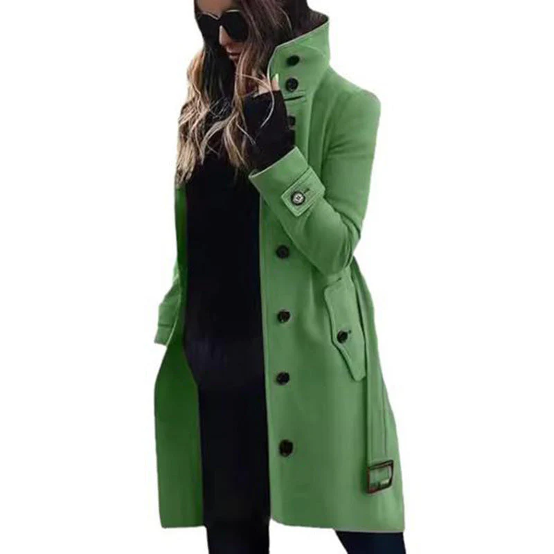 Heidi-Mode | Slim Fit Wollmantel für Frauen - Image 5