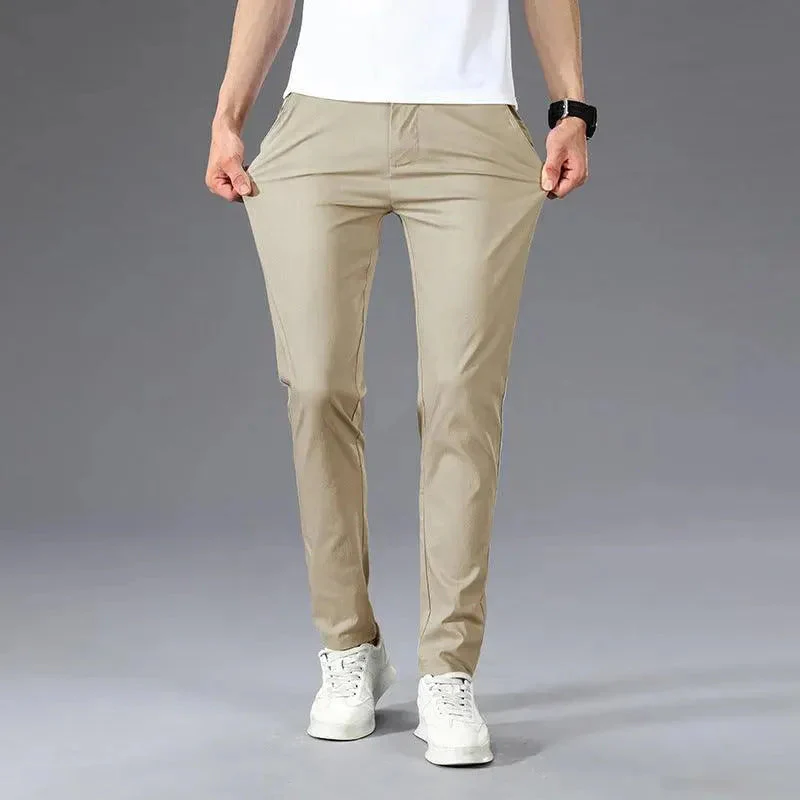 Heidi-Mode | Herren Dünne Gerade Hosen - Image 7