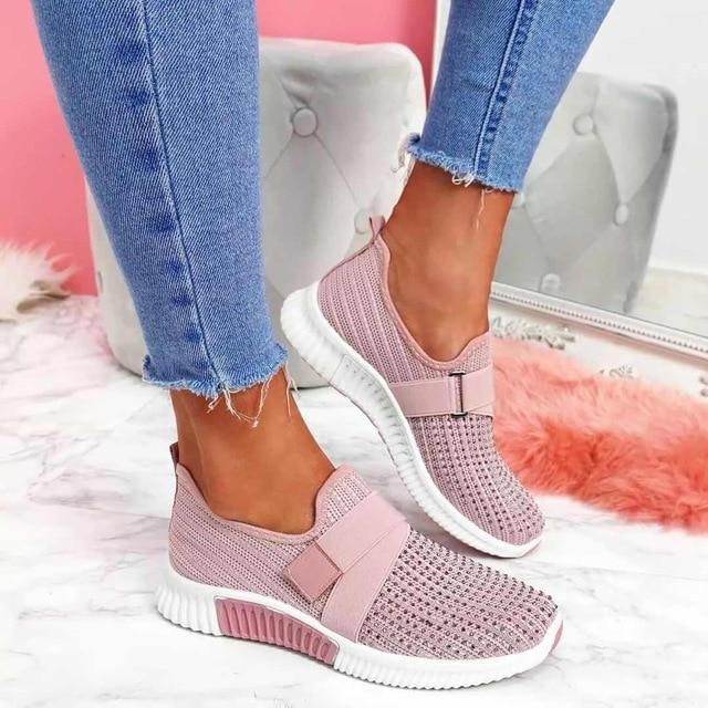 Heidi-Mode | Slip On Damen Sneaker mit Klettverschluss - Image 11