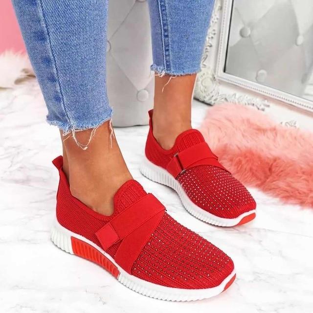 Heidi-Mode | Slip On Damen Sneaker mit Klettverschluss - Image 12