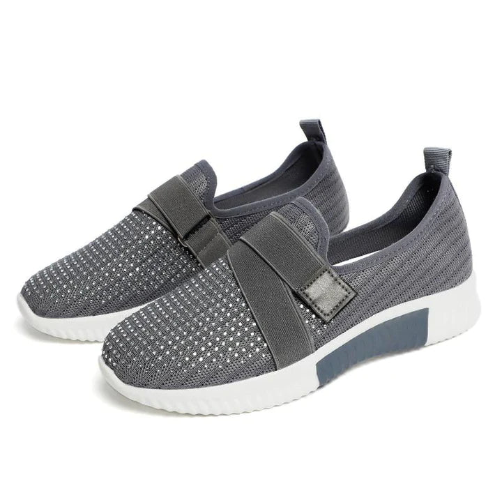 Heidi-Mode | Slip On Damen Sneaker mit Klettverschluss - Image 4