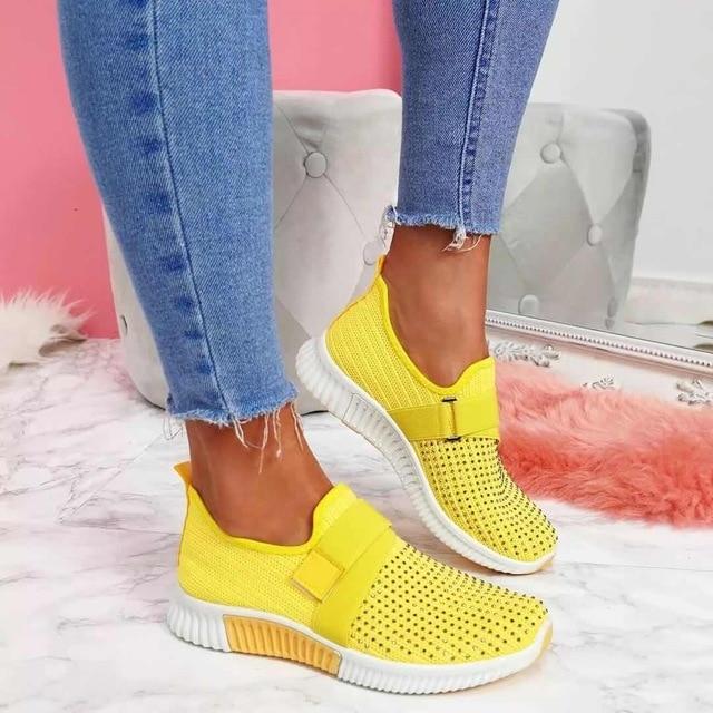 Heidi-Mode | Slip On Damen Sneaker mit Klettverschluss - Image 9
