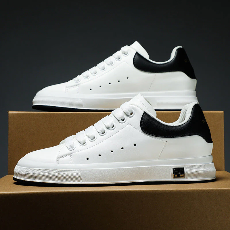 Heidi-Mode | Sneaker mit Erhöhung Bequeme Freizeitschuhe mit 6 Cm Verstecktem Absatz, Aus Kunstleder, für Alltag & Business - Image 10